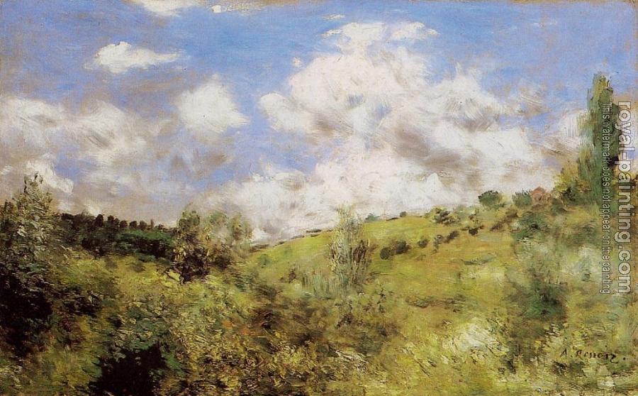 Pierre Auguste Renoir : Strong Wind